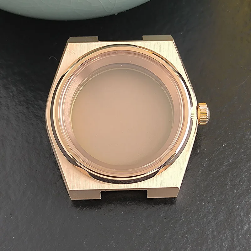 إكسسوارات ساعة NH35 حافظة من الفولاذ المقاوم للصدأ مقاس 37 مم مع إكسسوارات ساعة رجالية بحركة ميكانيكية أوتوماتيكية NH35/35A