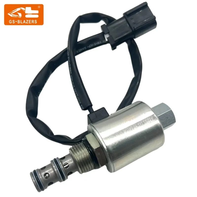 Rotary solenoid valve OEM:20Y-60-11712 for KOMATSU PC200-5 24V High quality excavator accessories solenoid valve