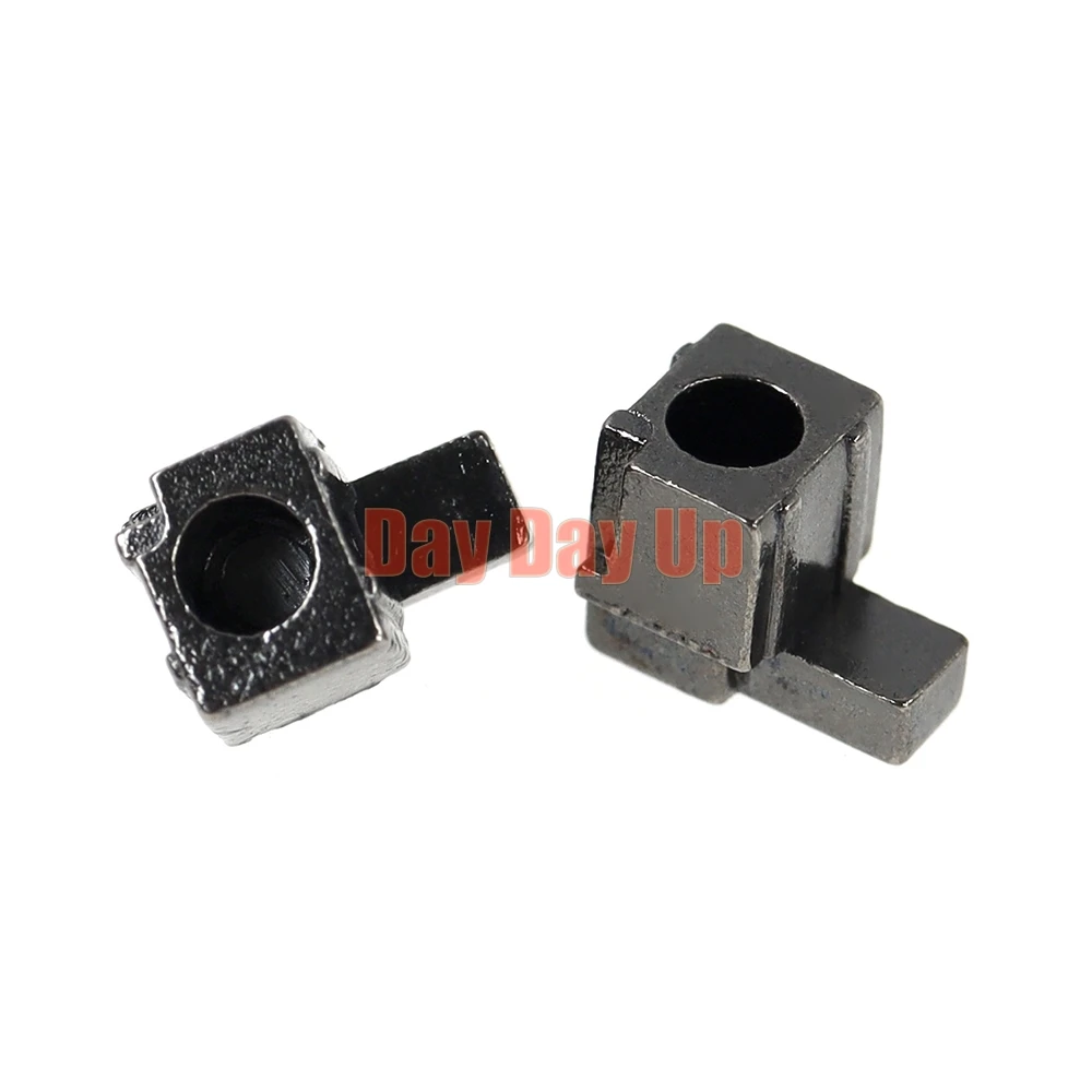 1 مجموعة معدن البلاستيك الأسود اليسار اليمين المنزلق مشبك قفل مزلاج قوس لنينتندو سويتش الفرح كون فضفاض إصلاح مشبك قفل #4