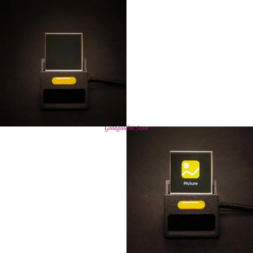 

Interactive Transparents Digital Clock с данными фондового рынка и Mini Game 2048 W8EC