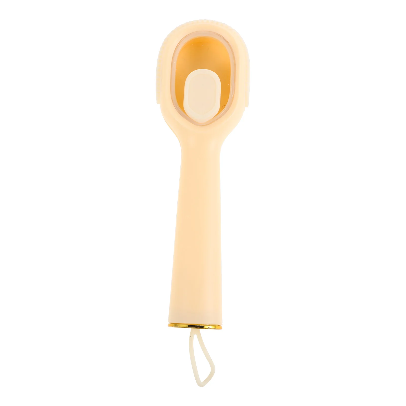 Multifunctional Press Shoe Brush Soft Bristles Cleaning Tool for Shoes Clothes Household Items Dry Wet Use Green