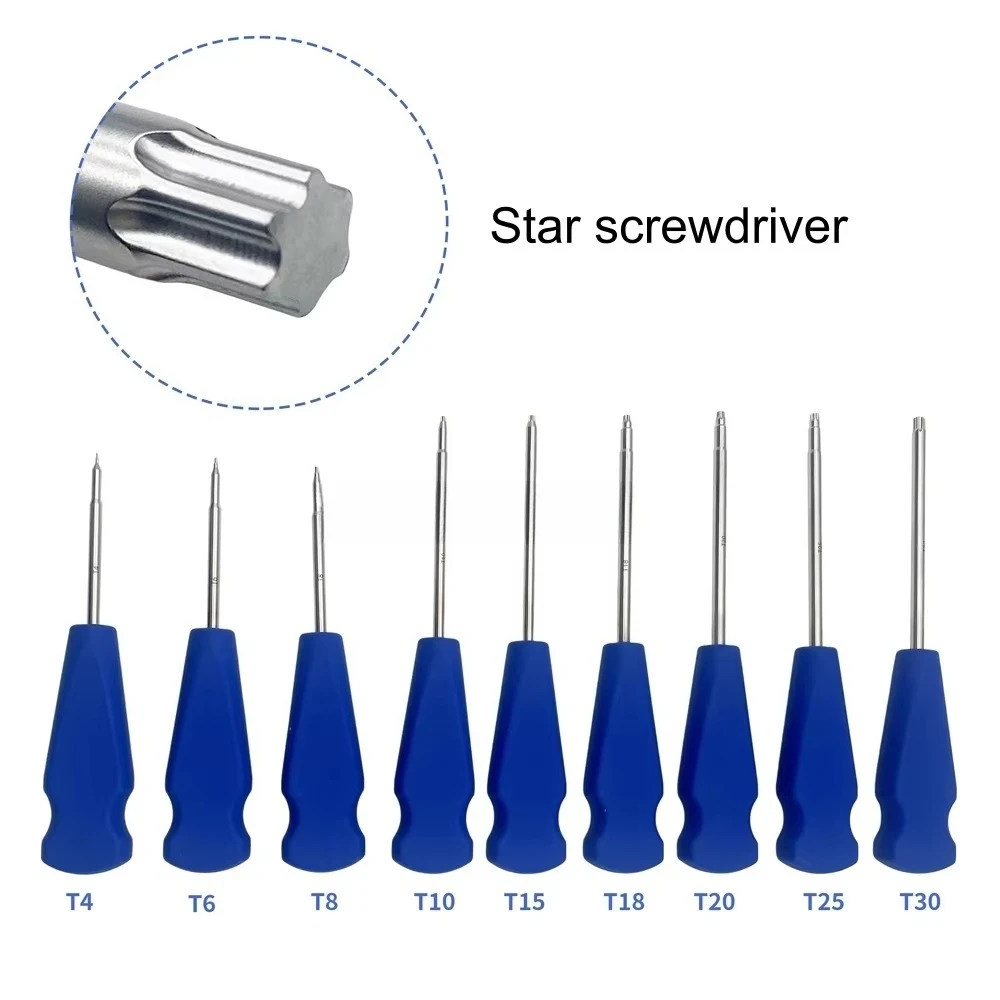 Screwdriver Star Hex Cross square Screw Driver Silicon Handle Veterinary