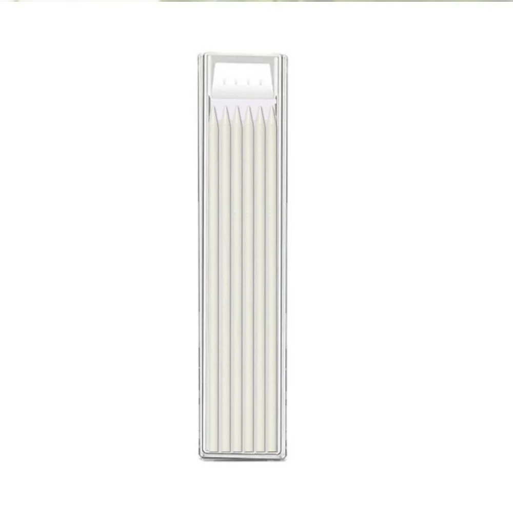 1Set 2.8mm Woodworking Pencil Deep Hole Marking Built-in Sharpener Solid Carpenter Pencil Long Head Metal