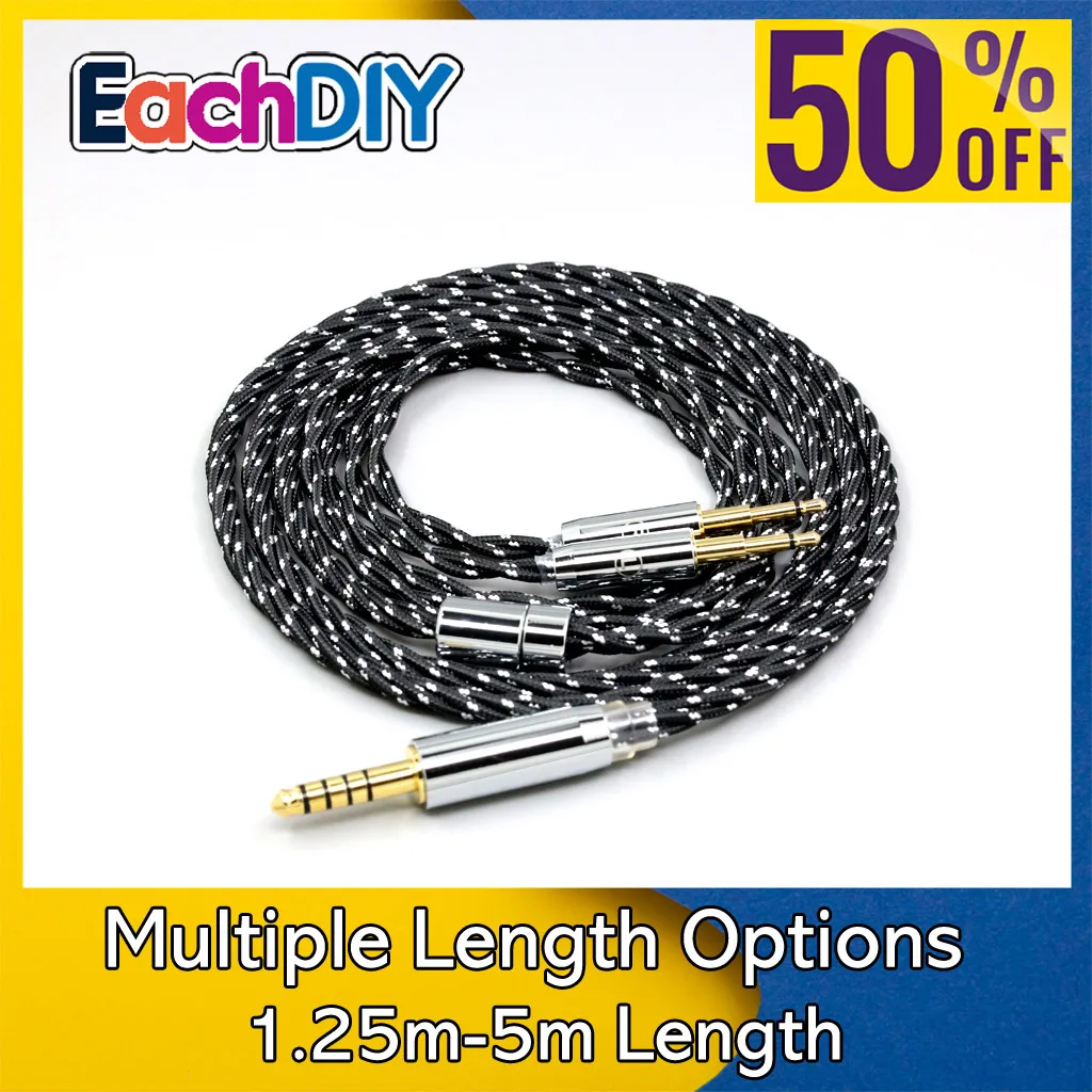 

OCC Mixed OFC Twisting Nylon Earphone Cable For Sivga Phoenix SV021 Oriole PII Apollo Aiva LN008702