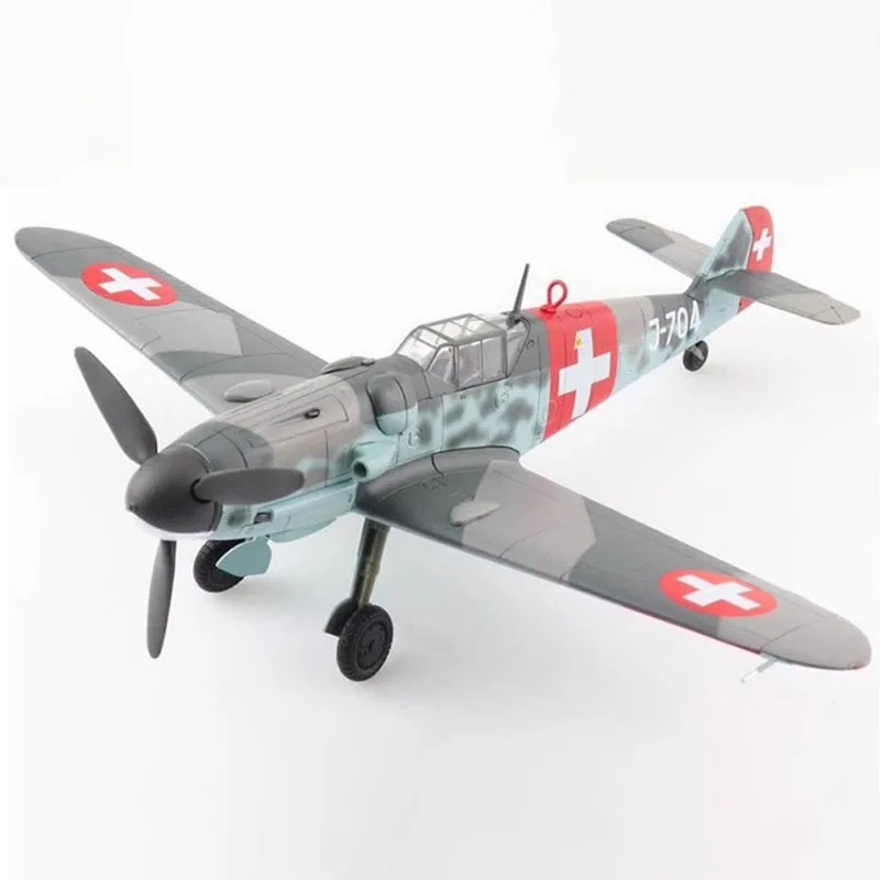 Diecast 1:48 Scale HA8757 BF109 J-704  Alloy Finished Simulation Model Static Decoration Souvenir Gifts For Adult