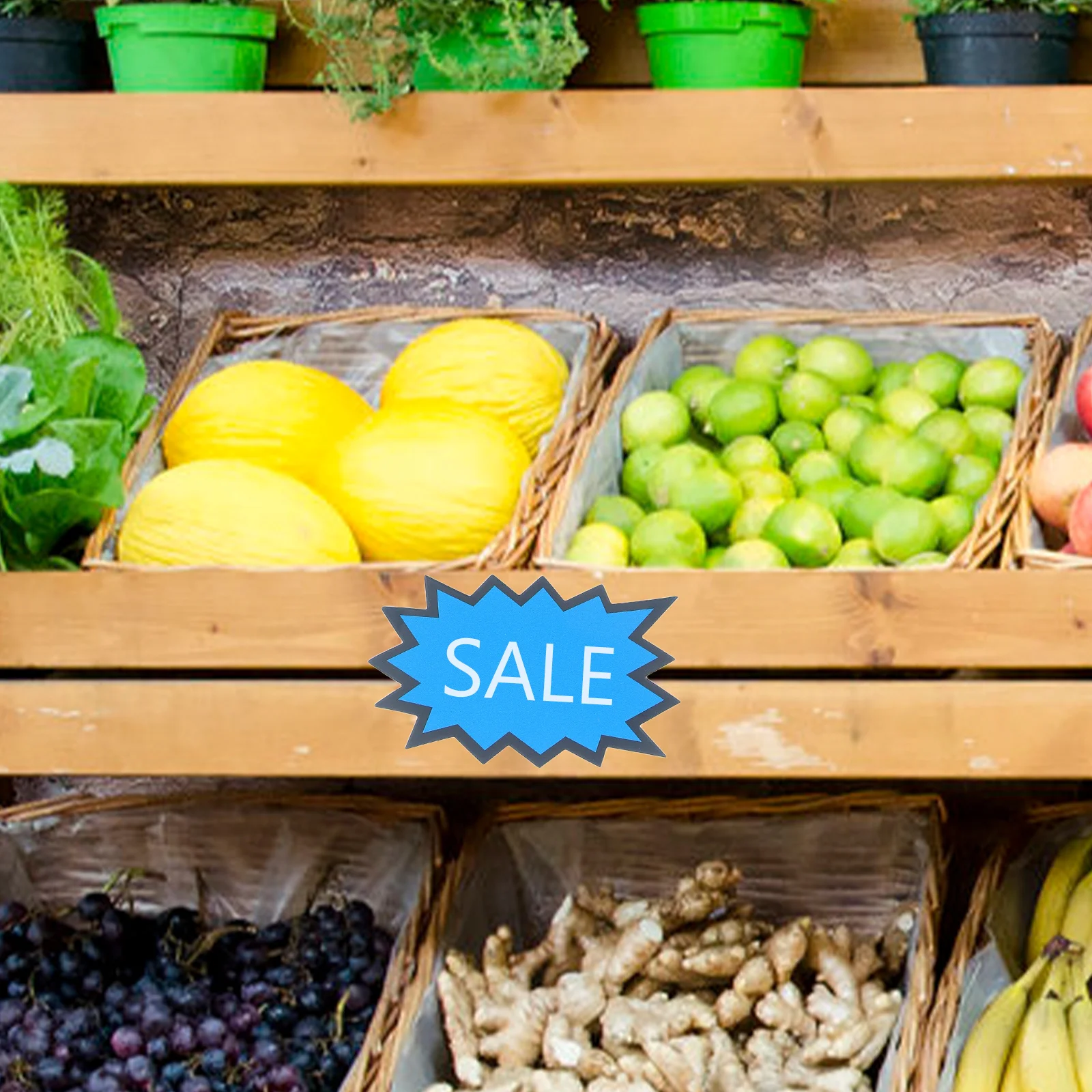 

80 pcs Explosion Price Tags Signs For Retail Store Sale Display Blank Paper Boards Garages Yard Sale Supplies Craft