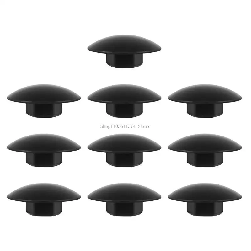 

10Pcs Bicycles Headset Top Caps Replacement Silicone Cycling Stem Headset Top Cover for Front Shaft Fork Mountain Bikes