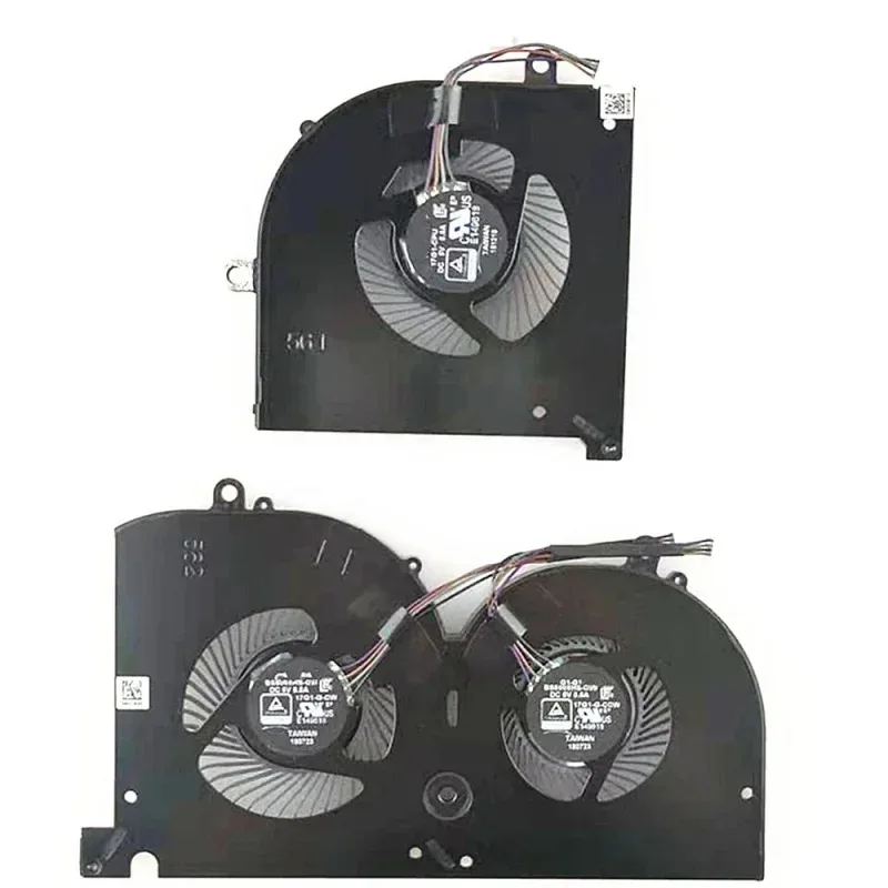 Nouveau ventilateur de refroidissement CPU GPU pour MSI MSI GS75 P75 MS-17G1 MS-17G2 BS5005HS-U3 I BS5005HS-U3J