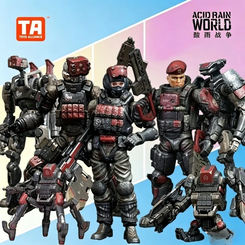 

Spot Supply TOYS ALLIANCE Acid Rain War 1/18 Stealth Unit Collectible Movable Military Action Figure Model Toys Gifts for Boys