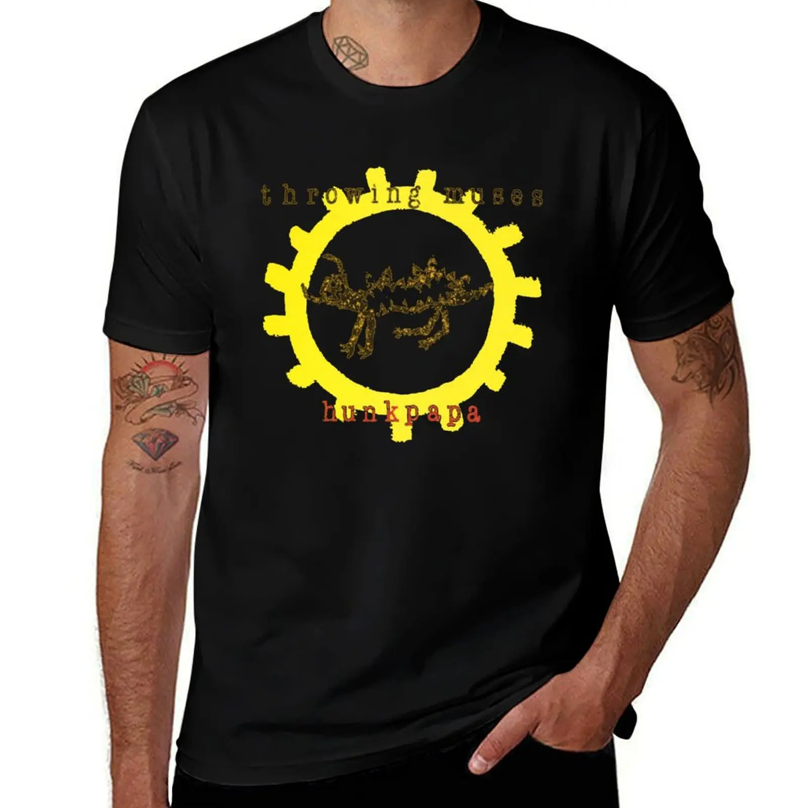 

hunkpapa T-Shirt Plus Size Gym Sports T-Shirt
