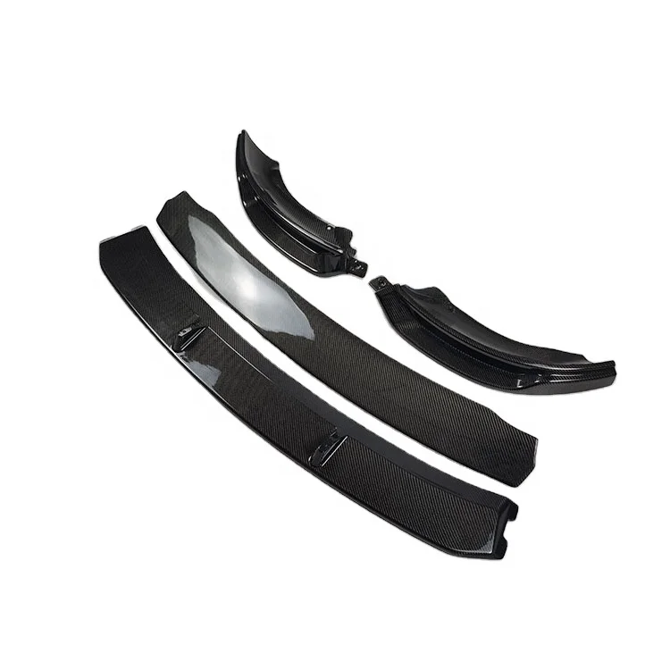 

Car Body Kits Front Bumper Lip Spoiler Model Y Carbon Fiber Front Lip Side Skirts Rear Wing for TESLA