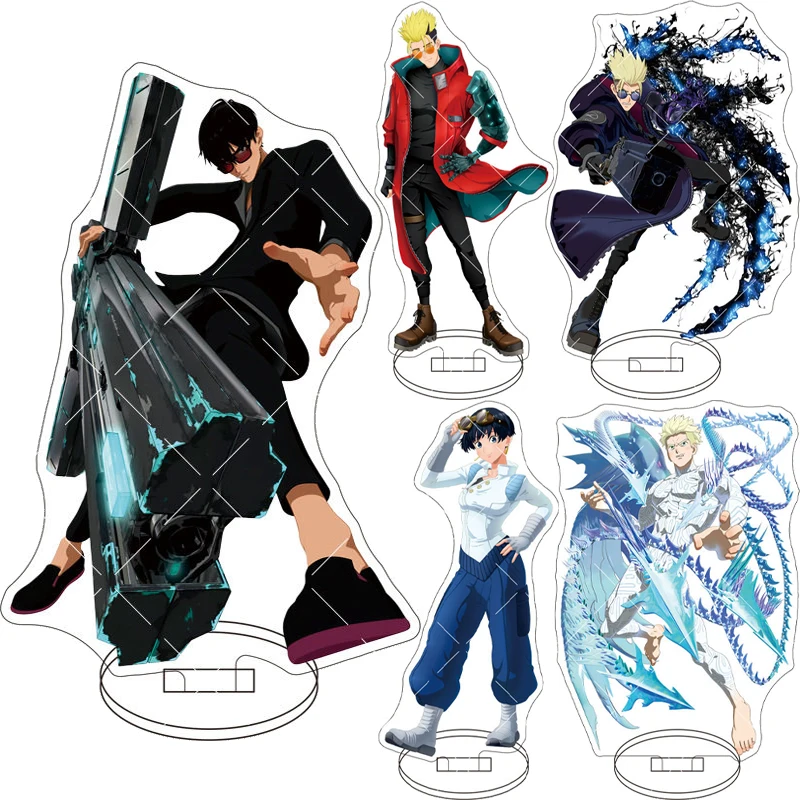 16CM Anime ‌ TRIGUN STARGAZE Figur ‌ Vash der Stampede ‌ Meryl Strife Milly Thompson ‌   Nicholas D Acryl-Ständer Cosplay-Ornamente Geschenke