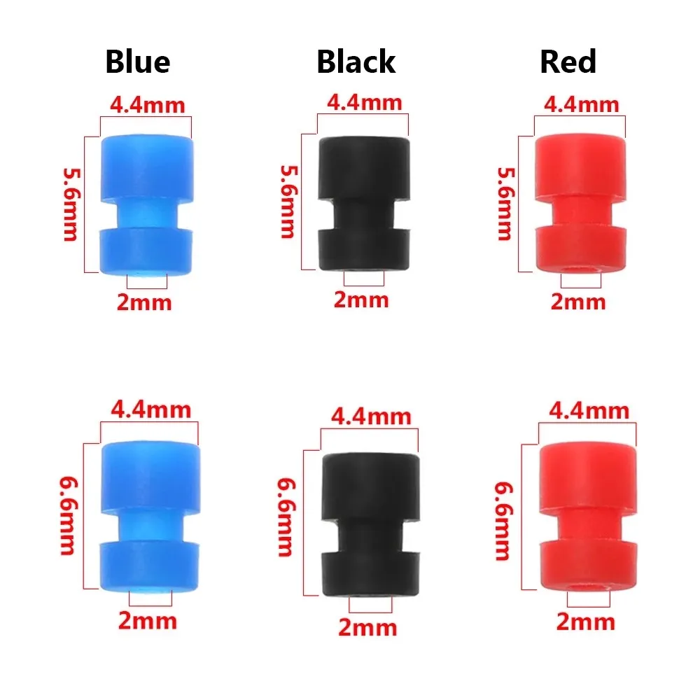 10PCS M2/M3 Gummi Stoßdämpfer Silikon Dämpfung Ball Anti-vibration Bälle Für FPV Drone Quadcopter Flug control F4 F7 – Detail 3