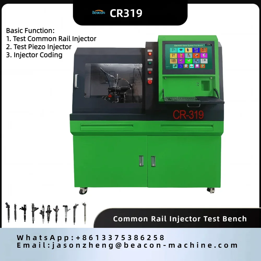 Common Rail Diesel Fuel Injector Piezo Tester Test Bench