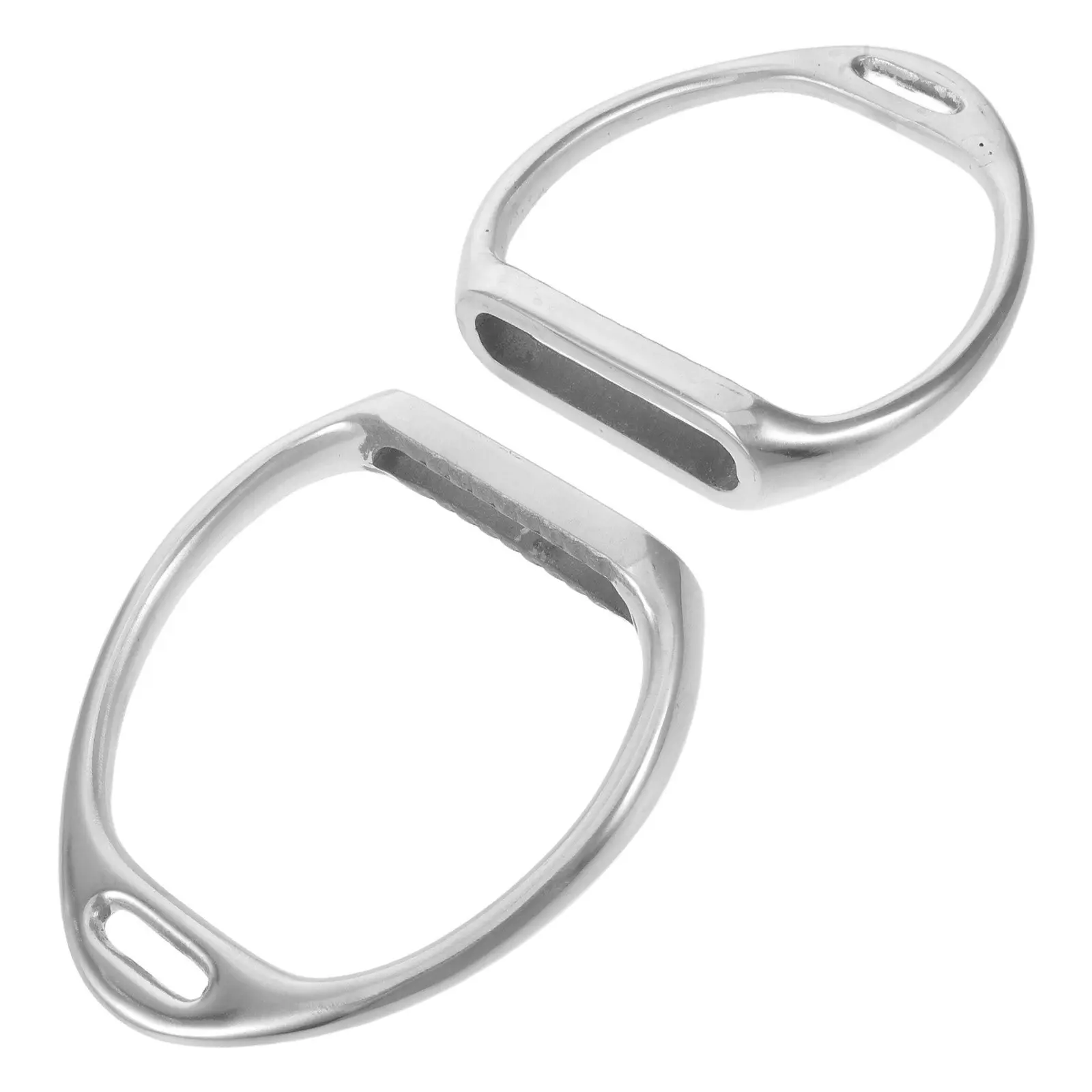 

1Pair Horse Stirrups Professional English Saddle Stirrup Lightweight Aluminum Alloy Anti Slip Surface for Equestrian Supplies