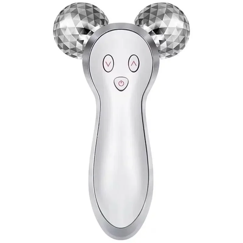 Micro-current beauty instrument massager household chin manual female roller instrument