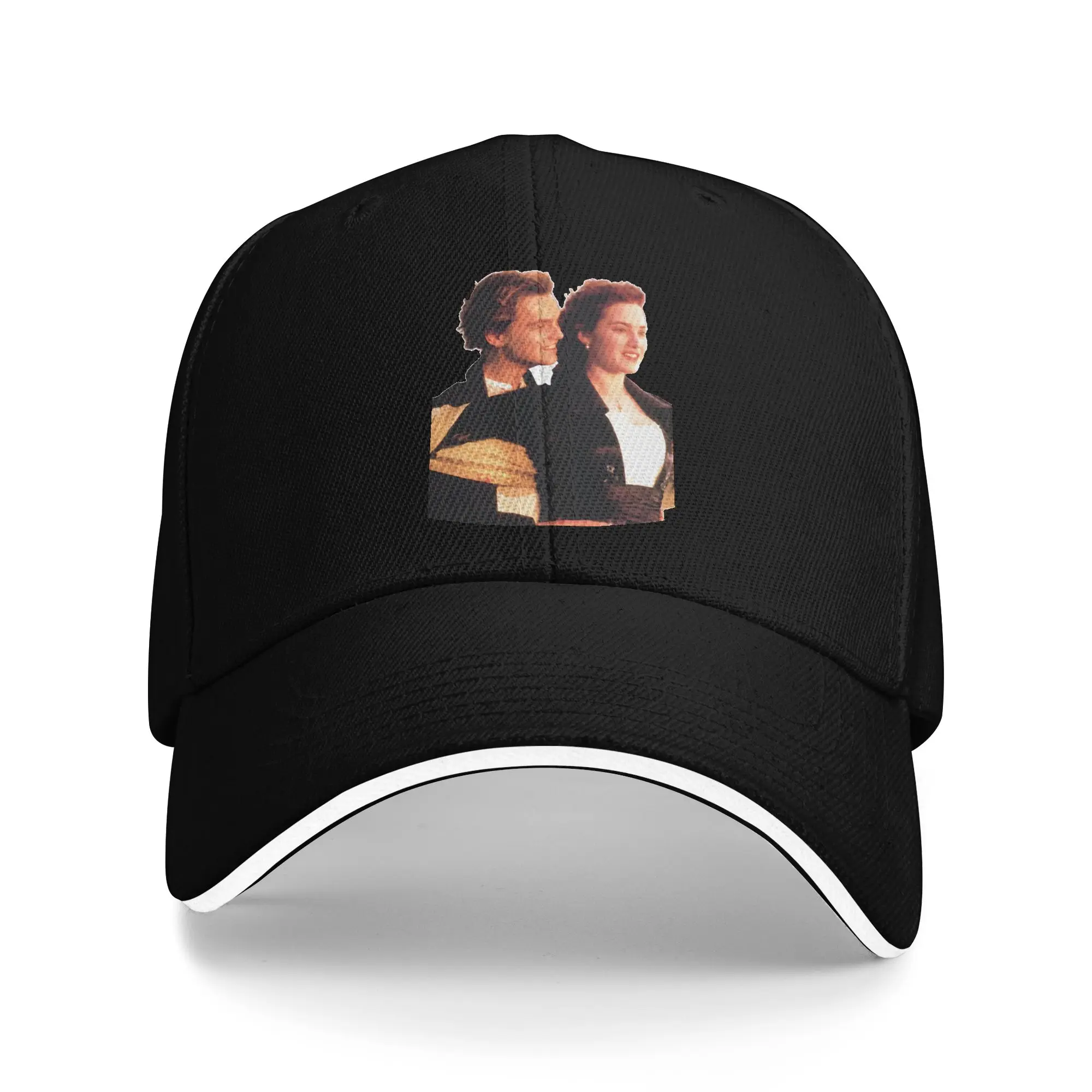 Titanic jack and rose Golf Cap Accessories Stylish  Snapback Hat For Men Women Travel Headewear  Adjustable