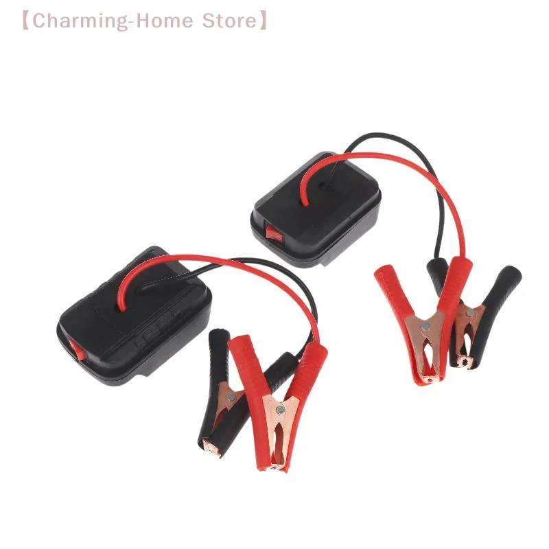 【M】1Pcs Emergency Start-up Lighting Car Battery Starting Booster For 21V Batteries Car Igniter Starter Adapter With/No Dual USB