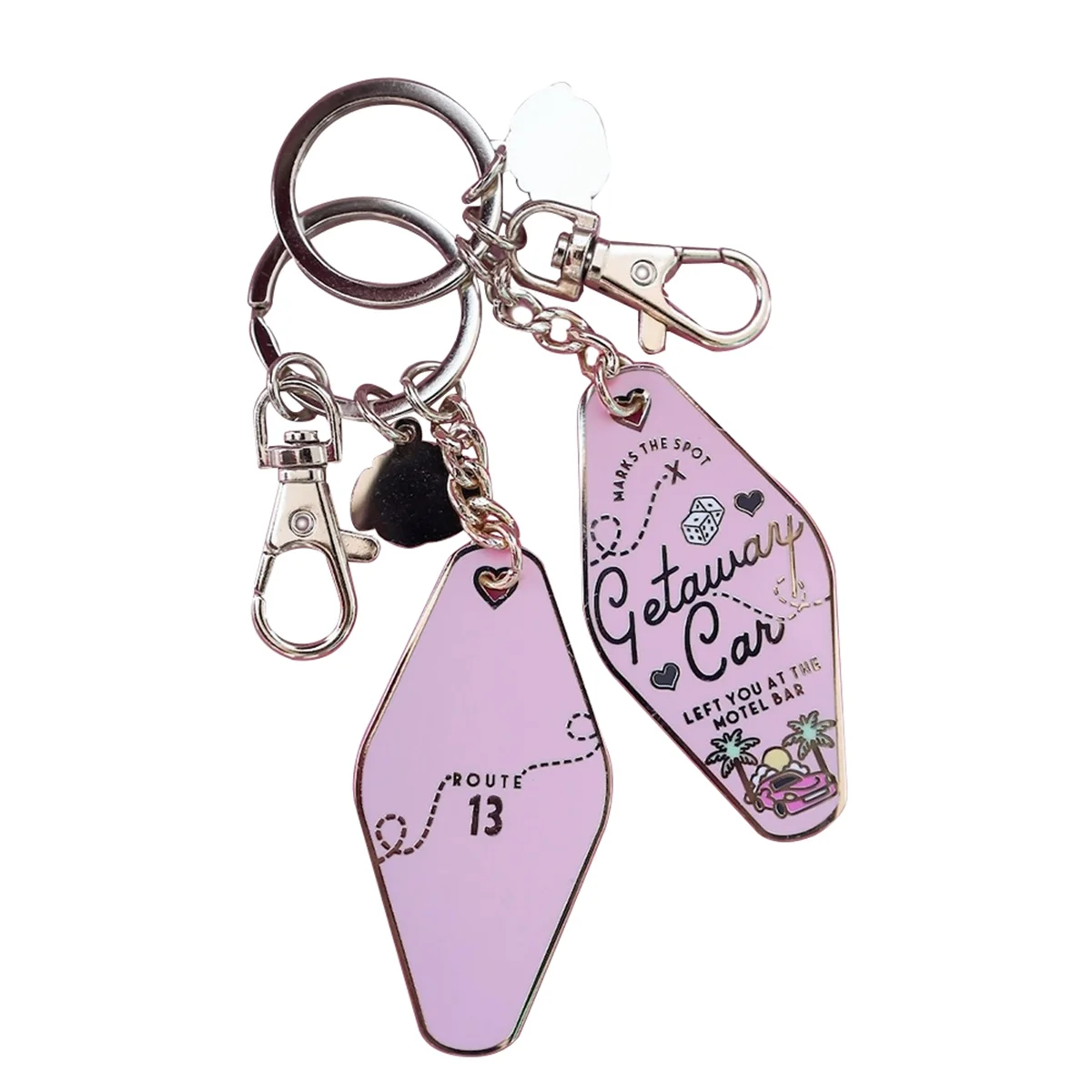 2PCS Taylor Merch Gifts Keychain - Fashionable & Durable, Multipurpose Decorative Gift for Music Enthusiasts