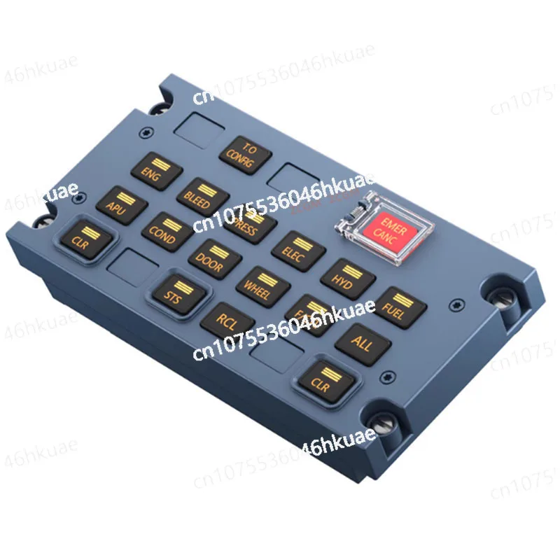 

Premium A3XX ECAM Flight Sim Control Panel - 32 Key Design for Xplane MSFS 2020 2024