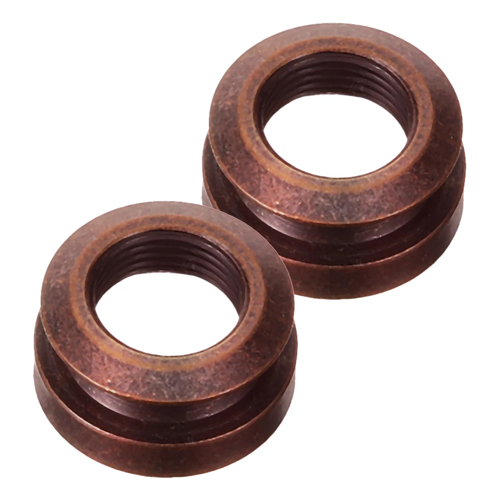 2 Pcs Acoustic Guitar Accessories Strap Button Jack Connector Locks End Pin with Pickup Cap Adapter Nail