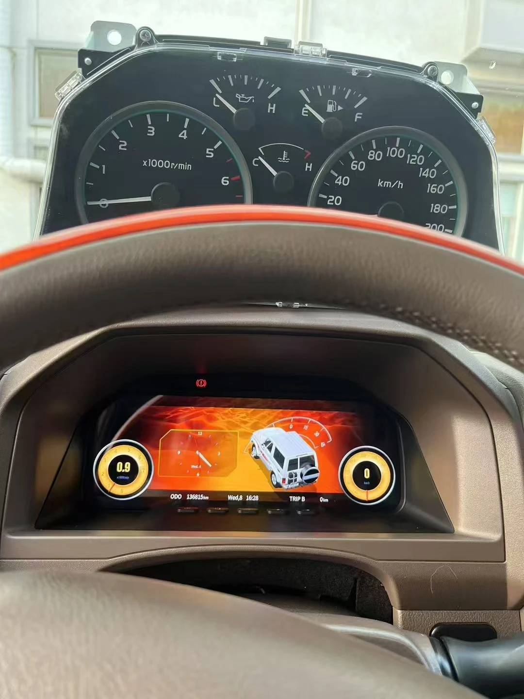 مجموعة لوحة القيادة الرقمية LCD لـ LC70 LC75 LC76 LC79 2007-2021 لوحة أدوات افتراضية عداد السرعة قمرة القيادة #3