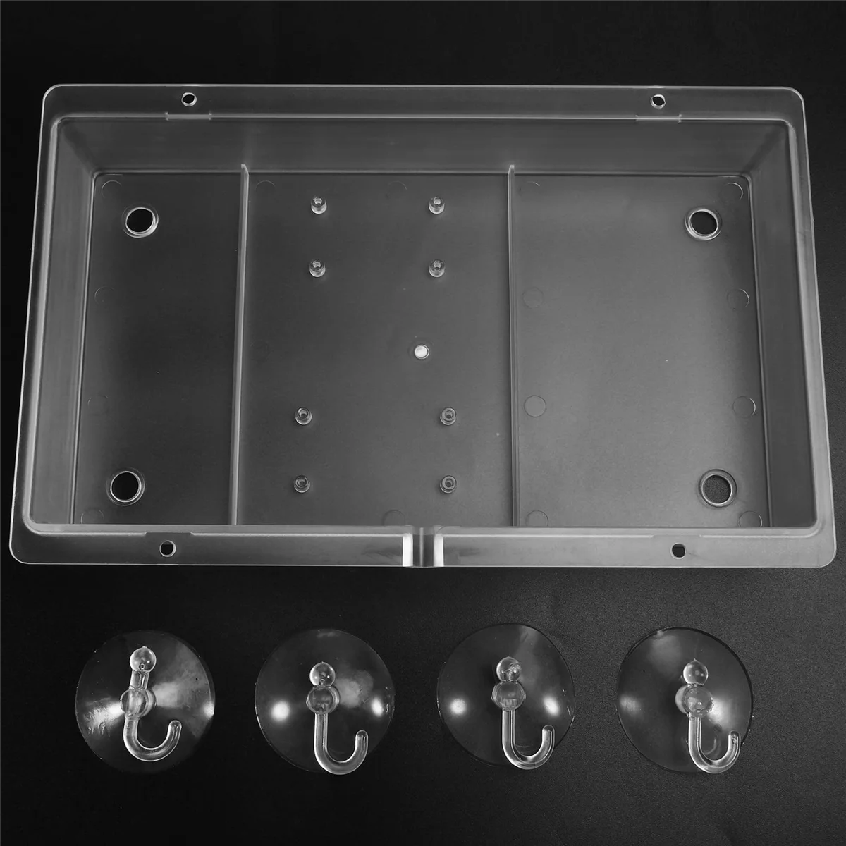 RIRI DIY Arcade Joystick caja de Panel acrílico para máquina de juego de salón recreativo DIY se puede instalar botón de Joystick para videojuegos Retro