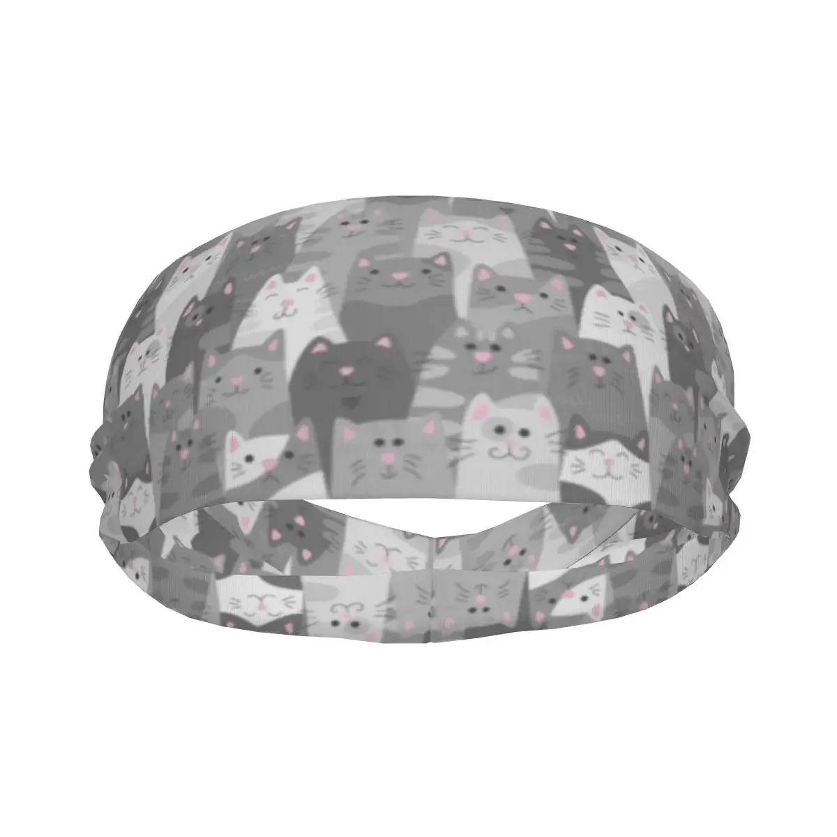 Ban sport absorbente gris pour sauna, prohibición antisudor, gatos ssin animé, curso a pie, fitness, ciclismo, jogging, ba