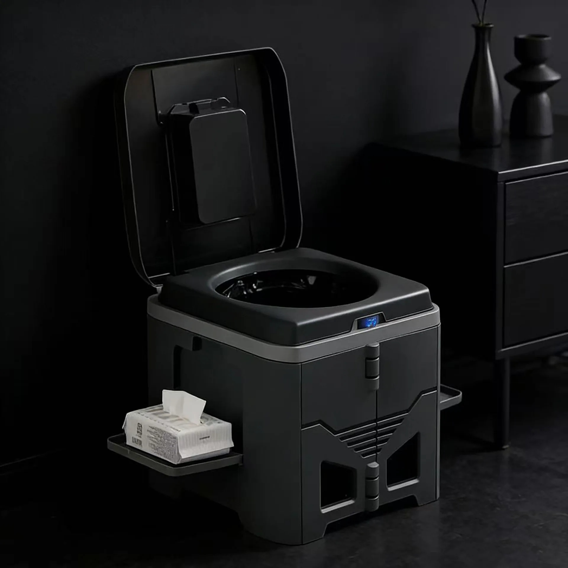 New Folding Toilet Car Emergency Toilet Stool Adult Portable Anti-Odor Outdoor Toilet