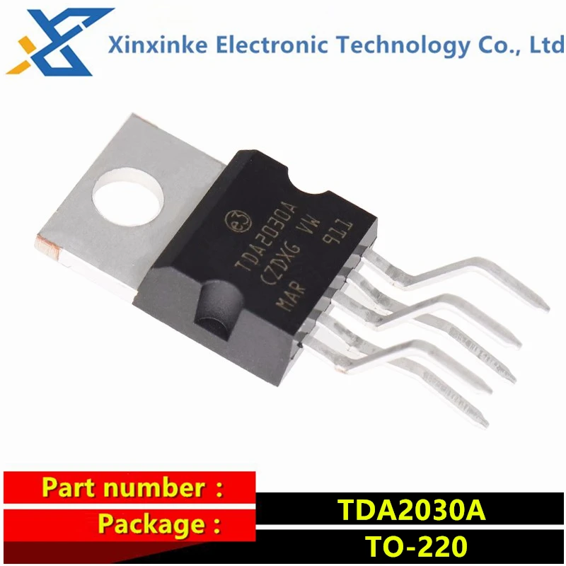 

5PCS TDA2030 TDA2030A TO220-5 Audio Amplifier Short-circuit