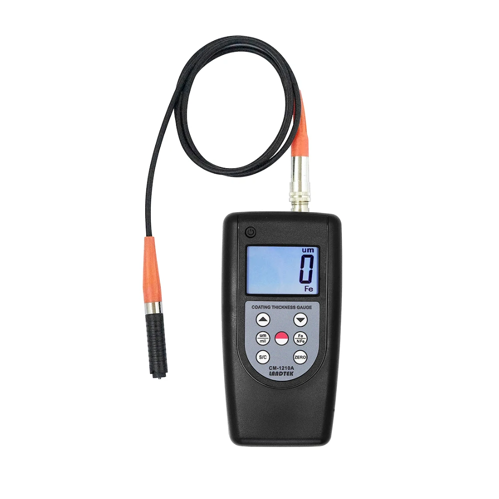 CM-1210A Coating Thickness Gauge Portable tiny objects Coating Thickness meter Range 0~2000µm/0~80mil