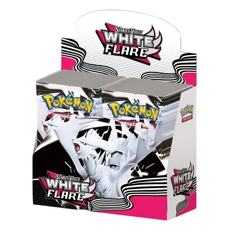 360 ชิ้นภาษาอังกฤษโปเกมอนการ์ดสีดำโบลท์สีขาวแฟลร์การเดินทางร่วมกัน 151 คลาสสิกบูสเตอร์กล่องการซื้อขายการต่อสู้ของขวัญ