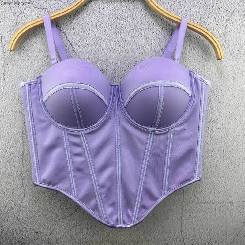 

Бюстгальтеры M534 для девочек и женщин: красивые топы-бюстье в цветах фиолетовый, белый, черный, розовый. Модель Sweet Memory Tube Bra.