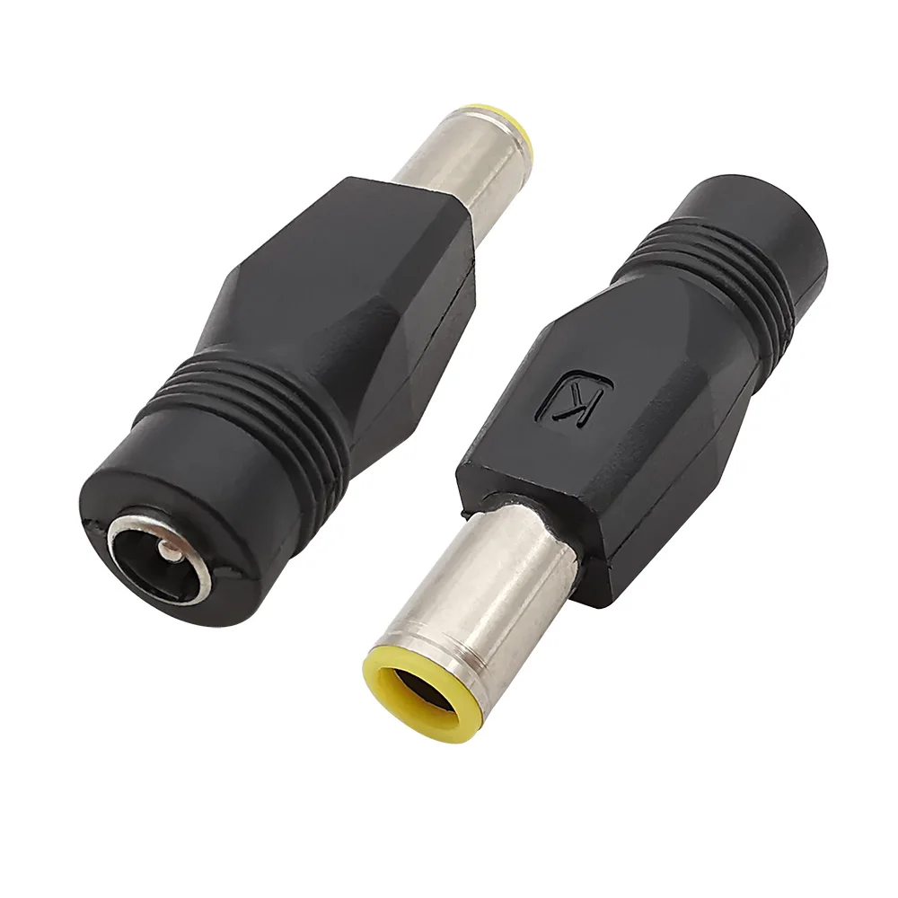 1/2/5Pcs 7.9 x 5.5mm Male to 5.5 x 2.1mm Female Plug Power Connector Converter 5.5*2.1 to 7.9*5.5 Laptop Adapter