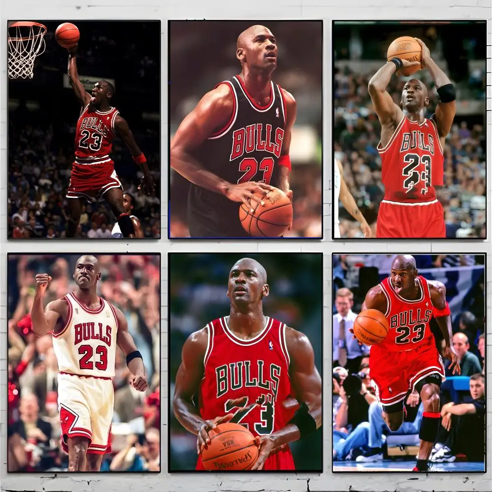 Iconic Sports Brand Jordan Poster Premium Decor Art & Gift for Household Lounge Home Ornaments