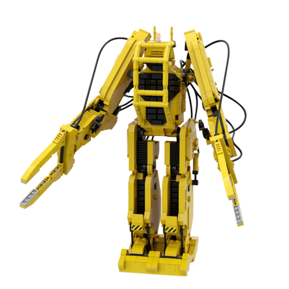 MOC Mech Robot Xenomorphs Aliens Creatures Building Blocks movies P-5000 Powered work loader Aliens Facehugger Bricks Toy Gift