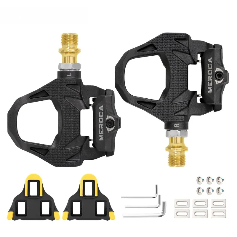 

Road Bike Lockpedal Lightweight SPD System Palin Sturdy Durable Waterproof Dustproof Anti-slip Bicycle Pedal Bicycle Parts