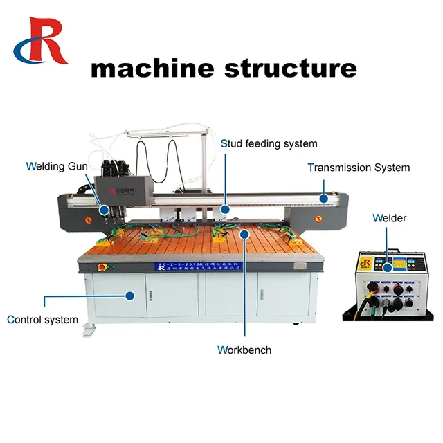 China Automatic Stud Welding Machine Resistance Energy Invertor Storage Cnc Screw Welding Machine