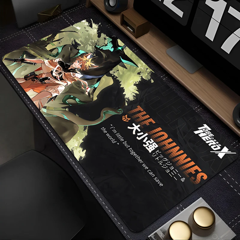 Mouse Pad Computer Hot Anime Design Mousepad Laptop Cool To Be Hero X Extended Desk Mouse Mat PC Gaming Accessories Keyboard Pad