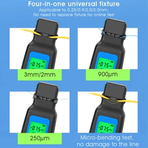 Comptyco AU-40A/40D Active optical fiber fiber identifier, fiber tester, visual fault locator, 10mw detector 10 Main Sales Active Fiber Identifier - №5