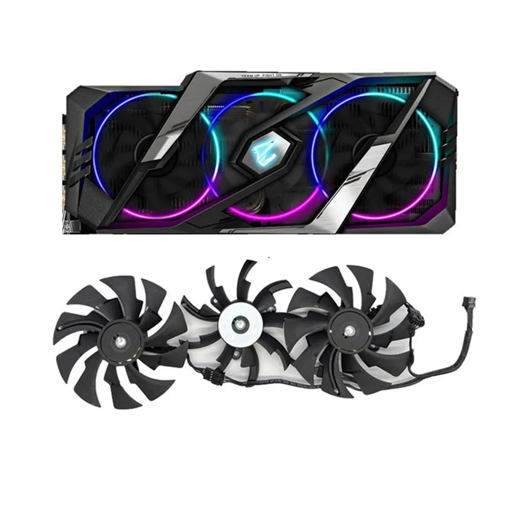 

new 95MM PLD10015B12H Graphics Card Fan For Gigabyte AORUS GeForce RTX 2060 2070 SUPER 2080 2080Ti XTREME Cooling Fan