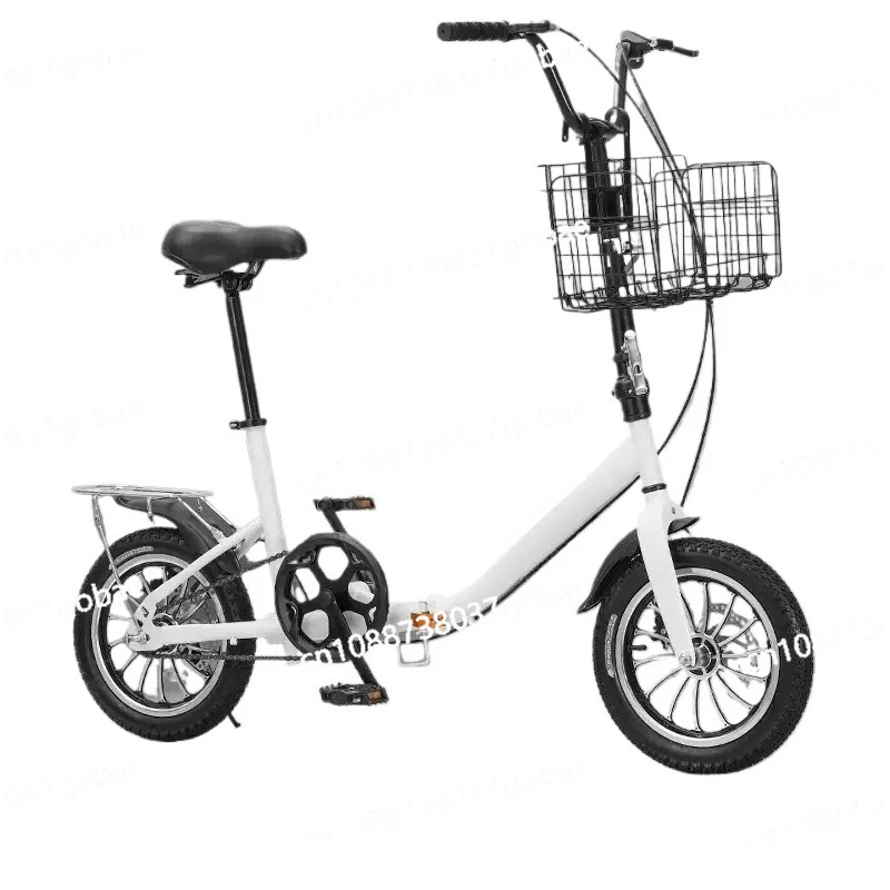 Y new folding 14-inch bicycle, male and female adult college students, leisure city is easy to carry small wheel bicycles