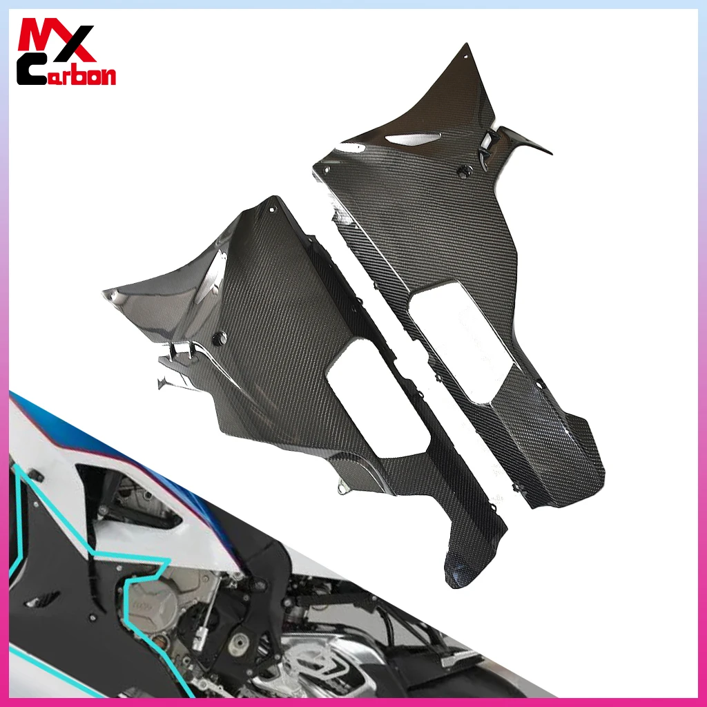 Motorcycle Accessories Belly Pan Fairings Undertray Under Cowl Full Carbon Fiber For BMW S1000RR 2015 2016 2017 2018