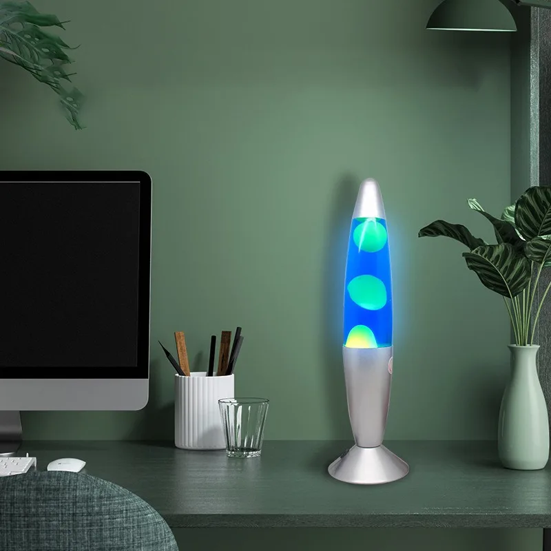 Water Wax Floating Lava Lamp Desk Lamp Night Lamp Creative Jellyfish Lamp Home Living Room Study Room Bedroom Atmosphere Lamp