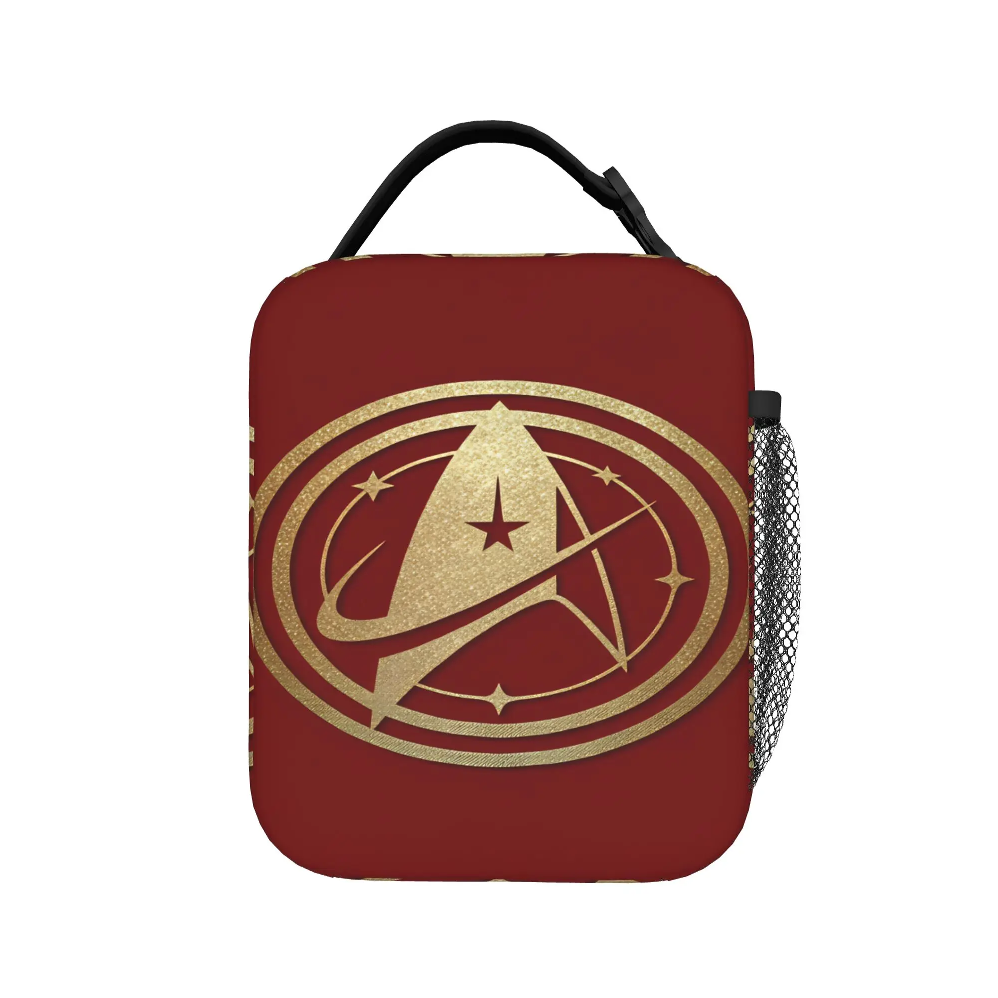 S-Star T-Trek Ship Movie  Lunch Bag  Leisure Lunch Box For Men Outdoor Picnic Cooler Bag Waterproof Designer Thermal Lunch Bags
