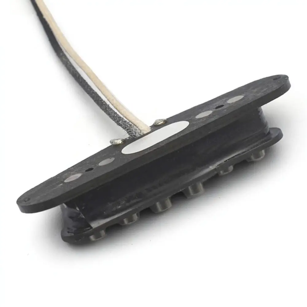 Electric Guitar Single Coil Pickup Alnico 2 Magnet Staggered Pole Pieces Middle Rwrp Output Balanced Tone Replacement Part