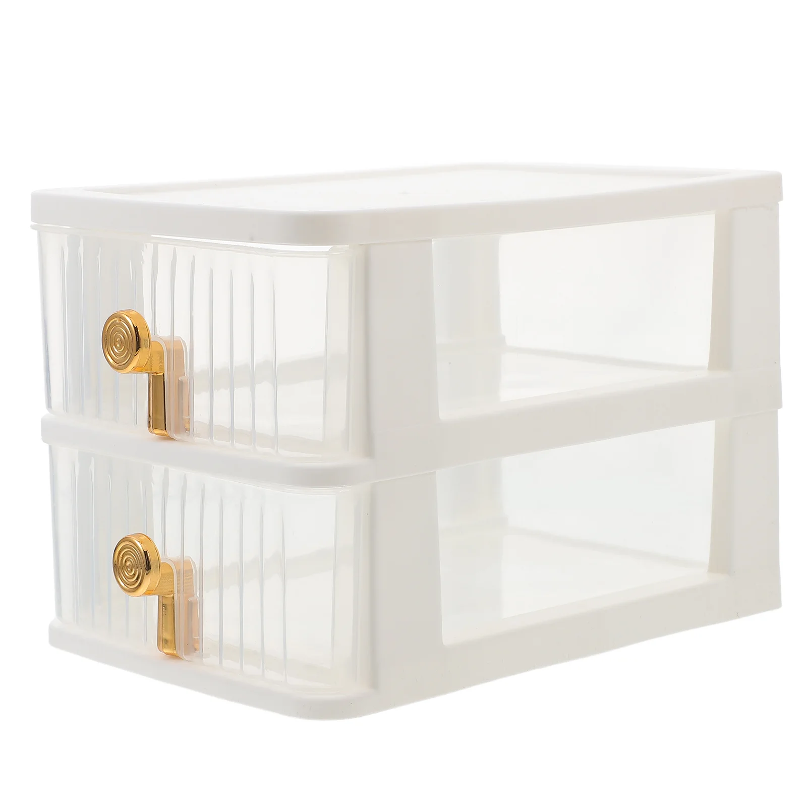 

Desk Drawer Box Desktop Organizer Clear Storage Case for Office Room Classroom Small Space Stationery Cosmetics