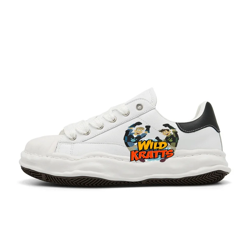 

Кроссовки Wild Kr-at-ts в ретро-стиле для уличной моды: стильные, удобные, универсальные, подходят для уличного образа.