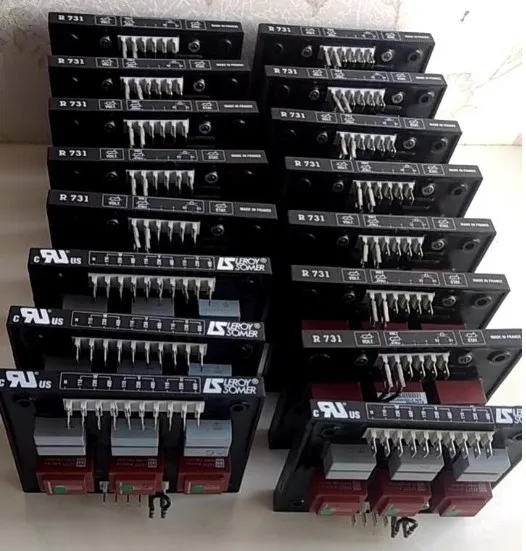 Controlador do regulador da tensão, R726, R731, D510, D510C, EM15, EM10