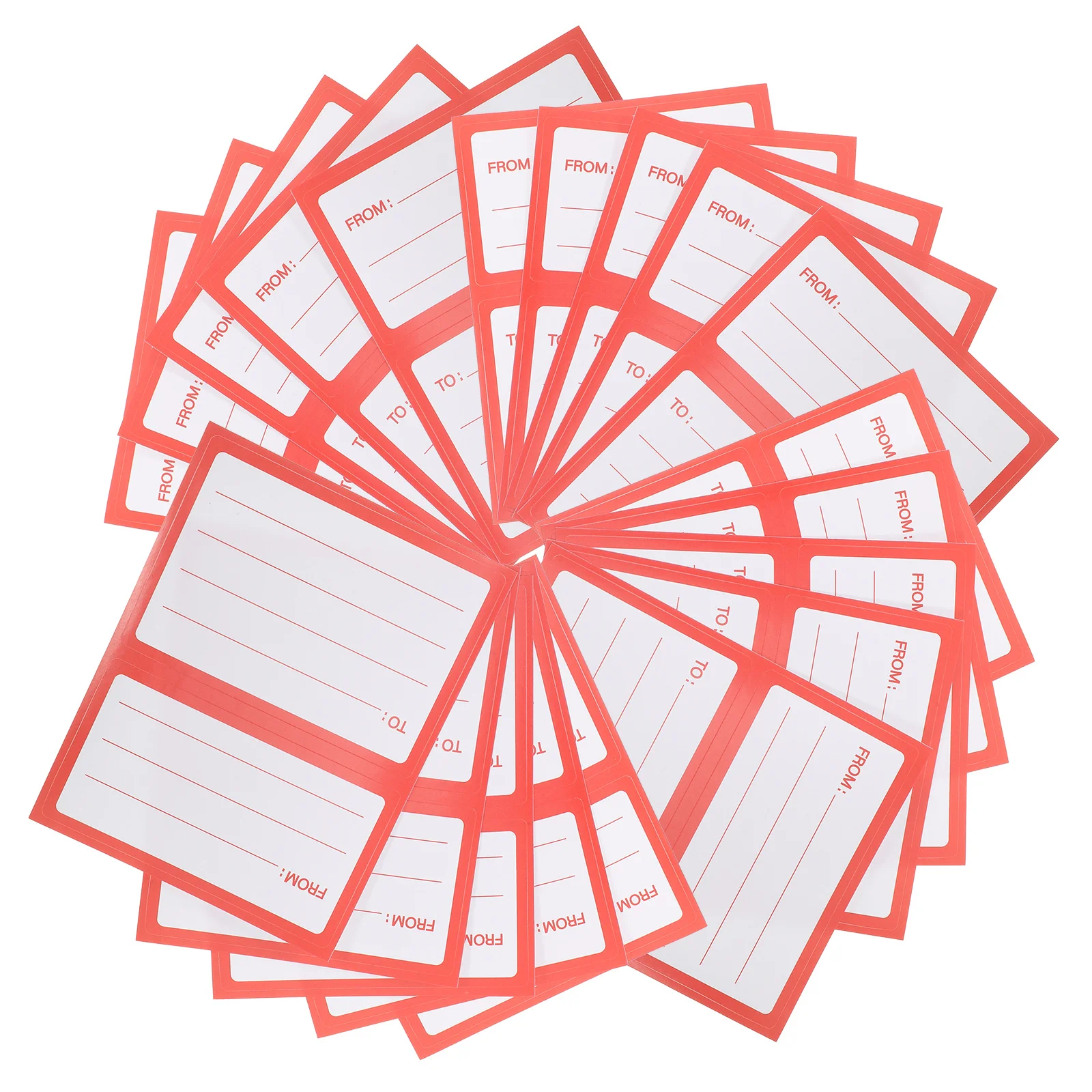 

150Pcs Writeable Mailing Labels Self Stick Shipping Stickers for Envelopes Bags Address Label to from Return Use